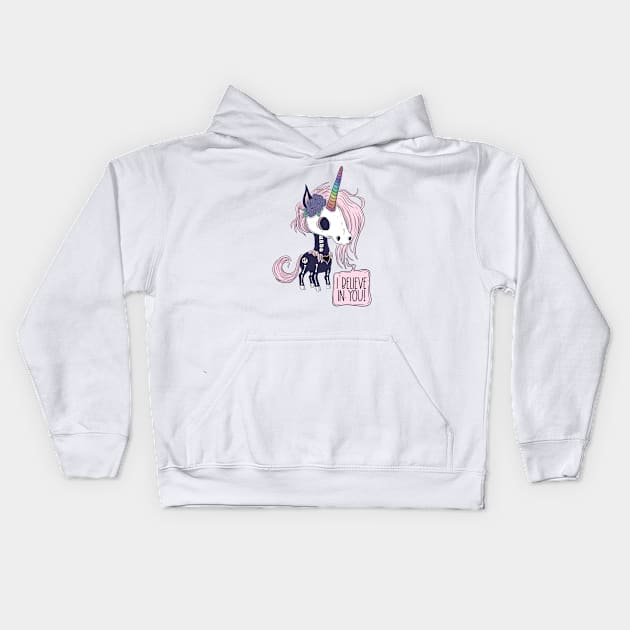 Believe Kids Hoodie by Jess Adams